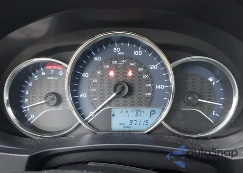 2015 Toyota Corolla Le Premium from USA, damaged, VIN 5YFBURHE6FP351463